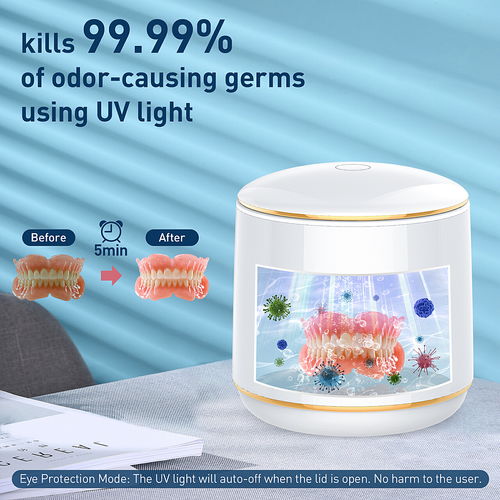 牙套清洗機建模渲染產(chǎn)品圖片亞馬遜主圖a 設(shè)計